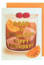 The Social Type Aged to Perfection Whiskey Card