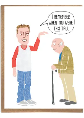 A Zillion Dollars I Remember When You Were This Tall