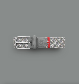 La Boucle La Boucle Woven Belt with Suede