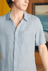 Faherty SS Palma Linen Shirt