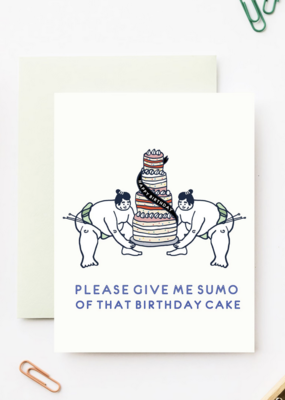 ILOOTPAPERIE Gimme Me Sumo That Birthday Cake