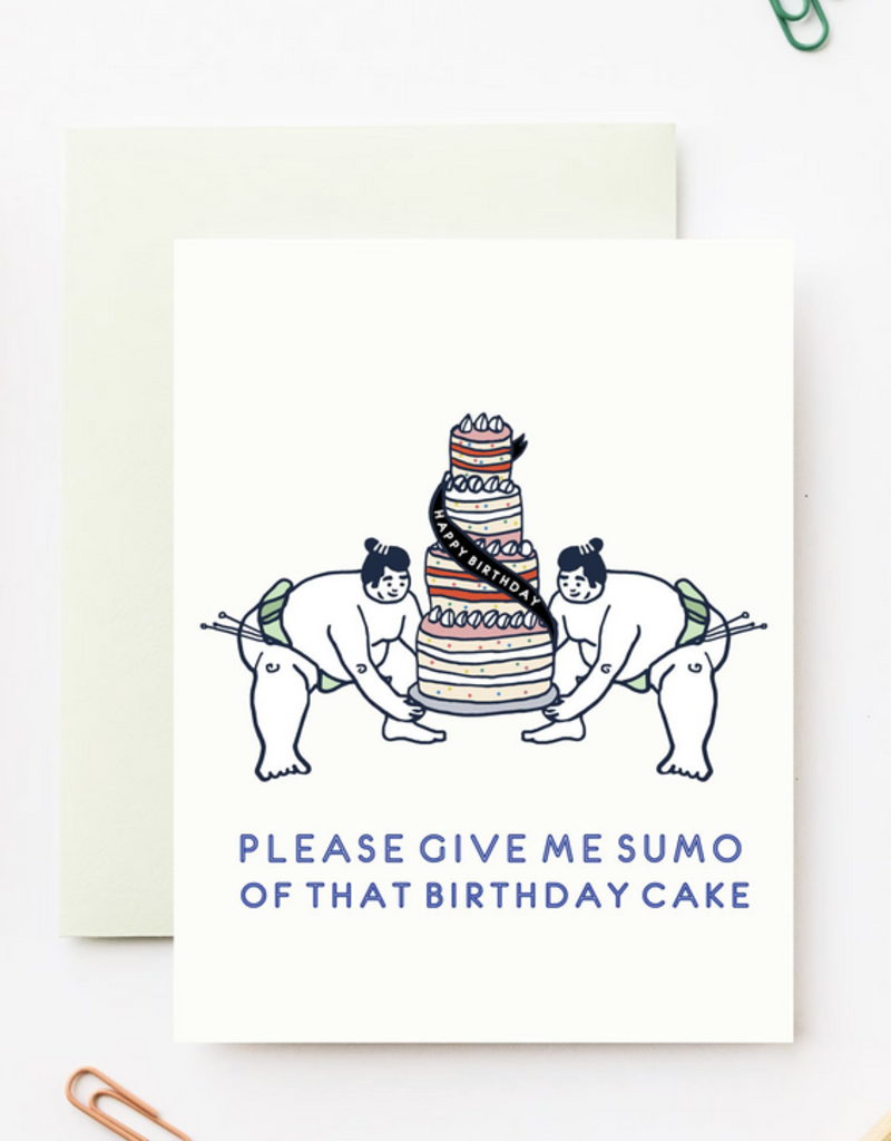 ILOOTPAPERIE Gimme Me Sumo That Birthday Cake
