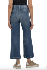 Kut from the Kloth Meg High Rise Wide Leg W Patch Pockets