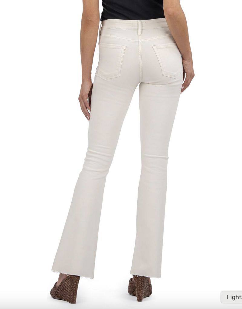 Kut from the Kloth Stella High Rise Flare w/Raw Hem