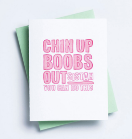 Richie Designs Chin Up Boobs Out Card