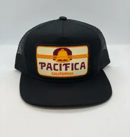 Venture Pacifica Taco Bell Townie Trucker Black v2