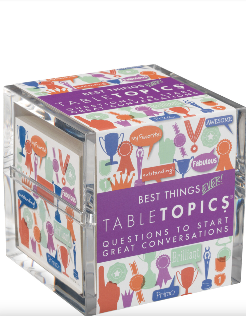 Table Topics Best Things Tabletopics