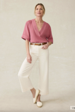 Faherty Dune Cotton Gauze Popover