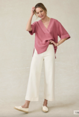 Faherty Dune Cotton Gauze Popover