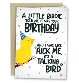 Sleazy Greetings A Little Birdie Told Me