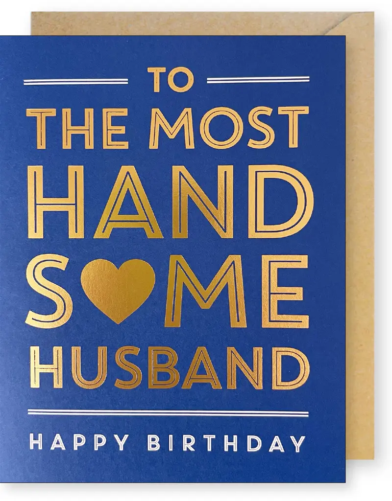 J.Falkner To The Most Handsome Husband Happy-B Day