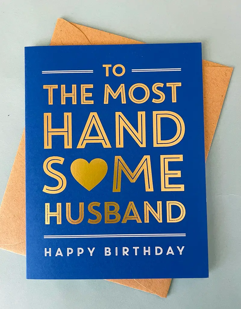 J.Falkner To The Most Handsome Husband Happy-B Day