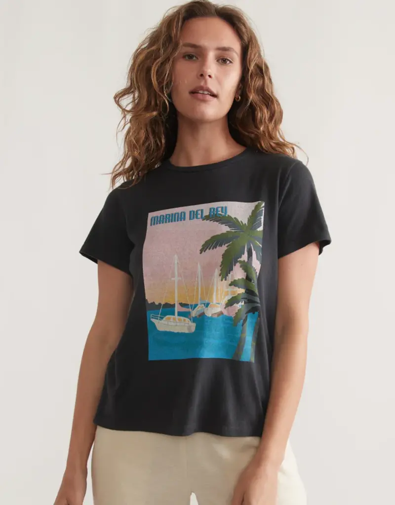 Marine Layer Easy Crew Tee Graphic