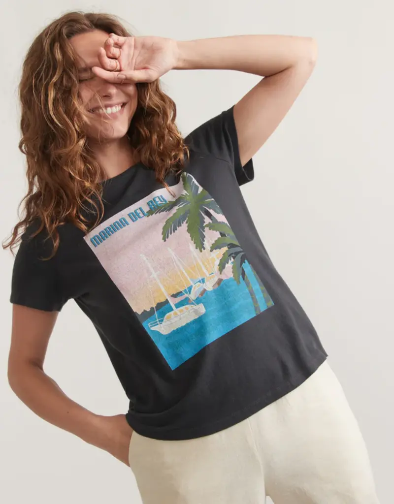 Marine Layer Easy Crew Tee Graphic