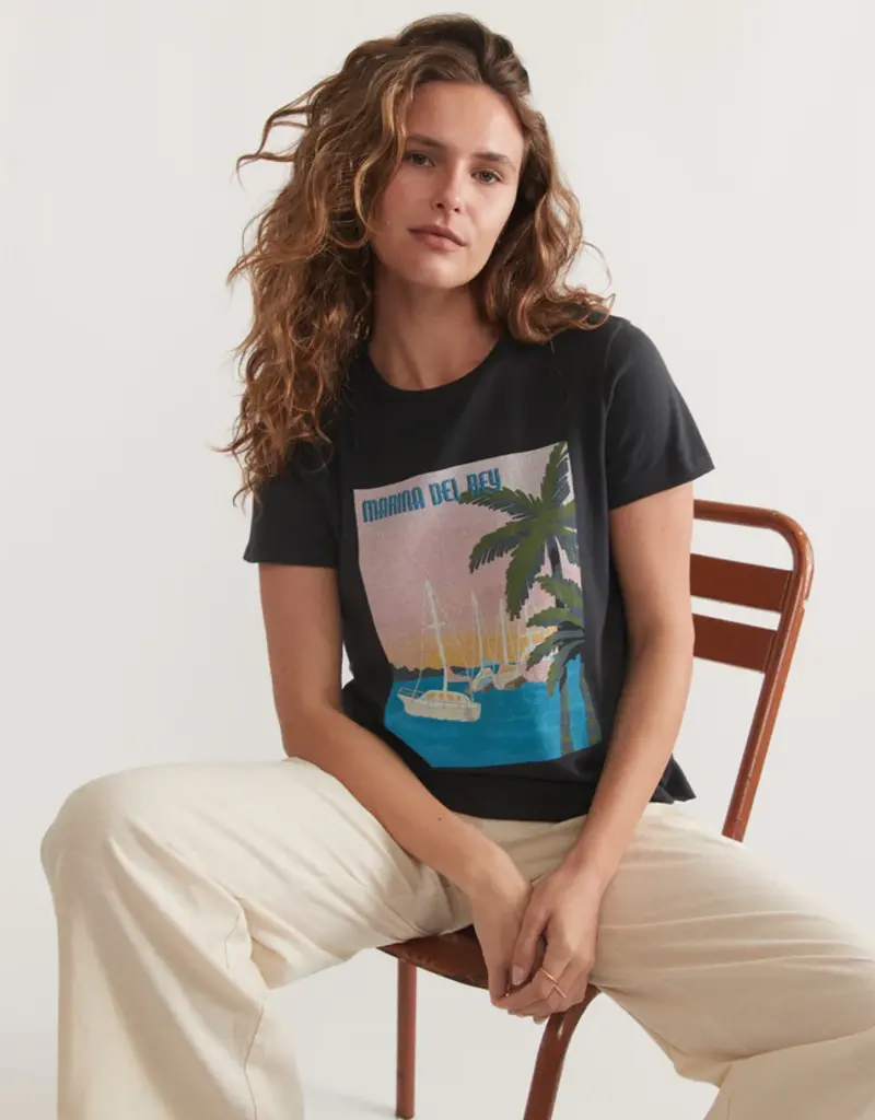 Marine Layer Easy Crew Tee Graphic