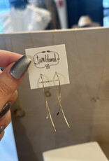 Long Twist Hoop-14k Gold Fill Medium