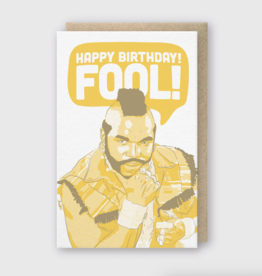 Pike Street Press Happy Birthday Fool Card