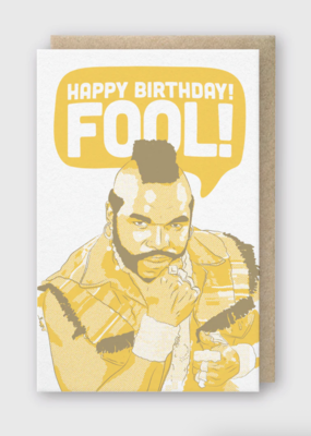 Pike Street Press Happy Birthday Fool Card