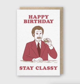 Pike Street Press Happy Birthday Stay Classy
