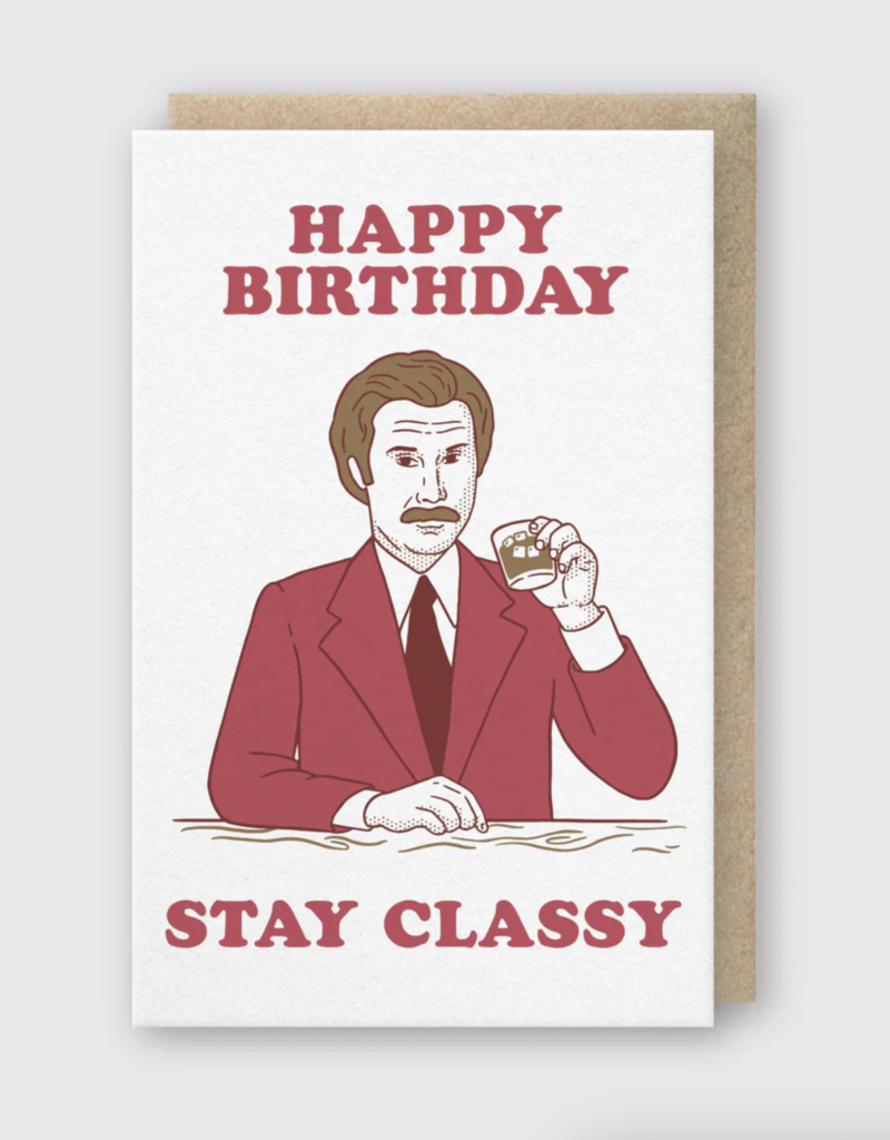 Pike Street Press Happy Birthday Stay Classy