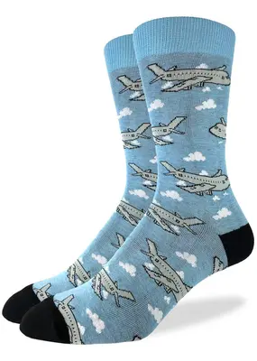 Men's Jumbo Jet Airplanes Socks
