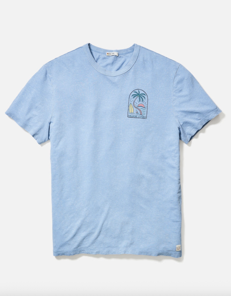 Marine Layer Relaxed Hemp Graphic Tee