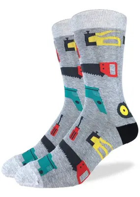 Men's Big and Tall Tools socks