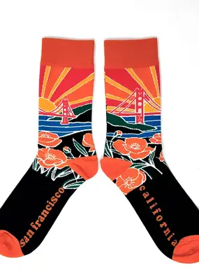 Local Notion Poppies and Sunshine Socks