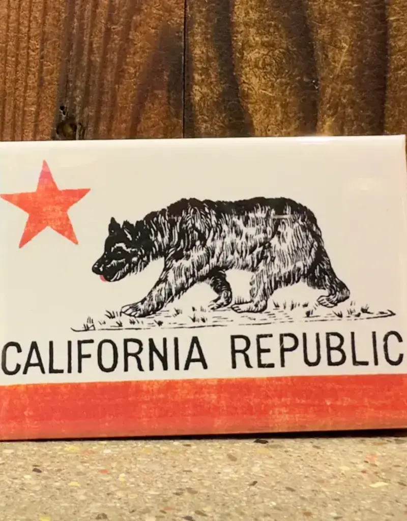 Local Notion Vintage Cali Flag Magnet