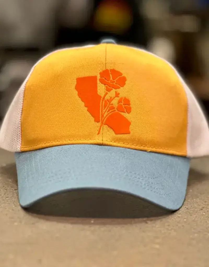 Local Notion Cali Poppy Trucker Hat