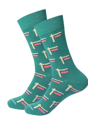 Barrel Down South Sold Realtor Socks