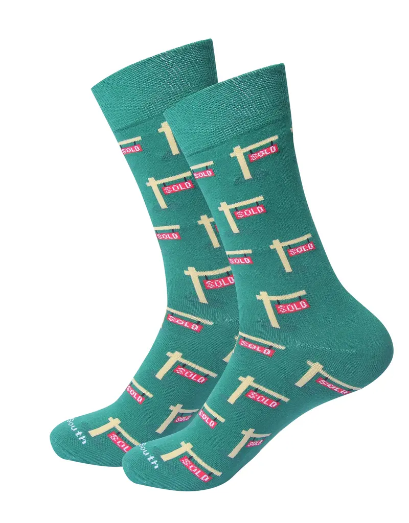 Barrel Down South Realtor Socks