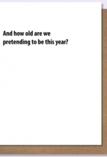 Pretending To Be Card