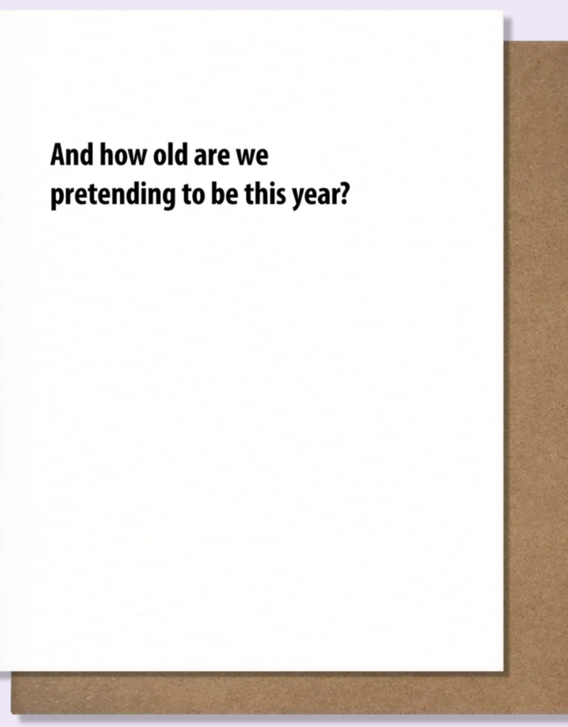 Pretending To Be Card