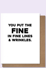 Fine Lines Card