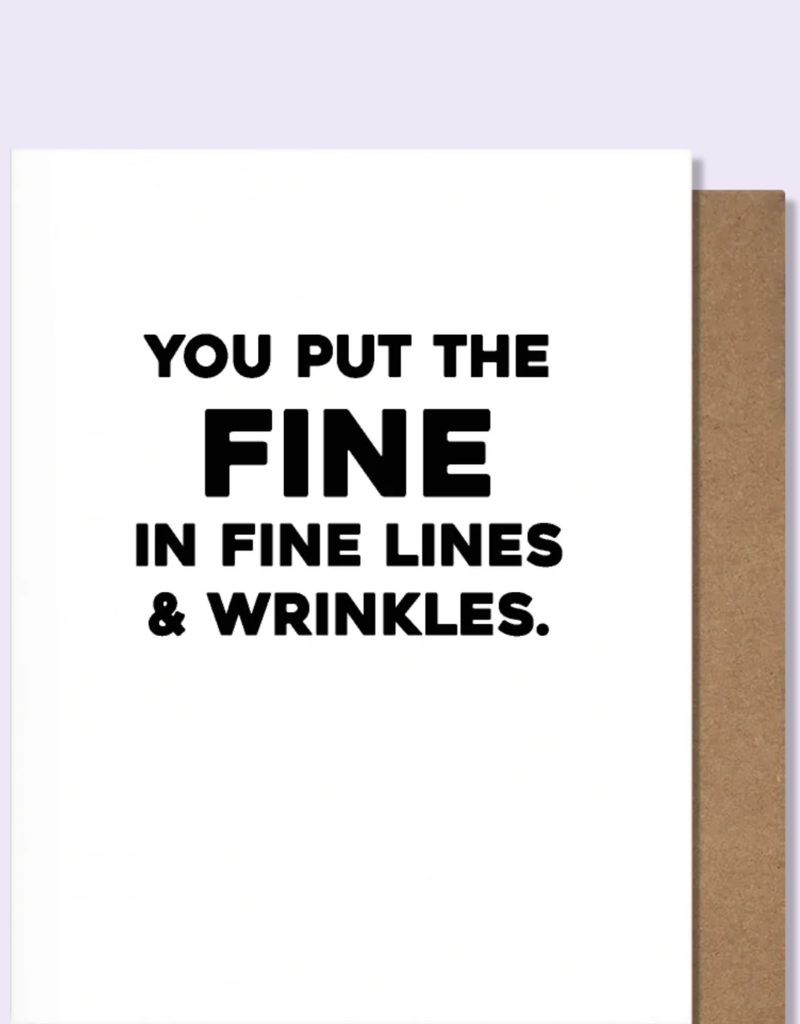 Fine Lines Card