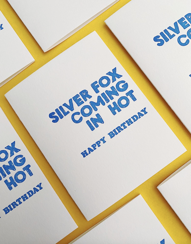 Richie Designs Silver Fox Coming in Hot