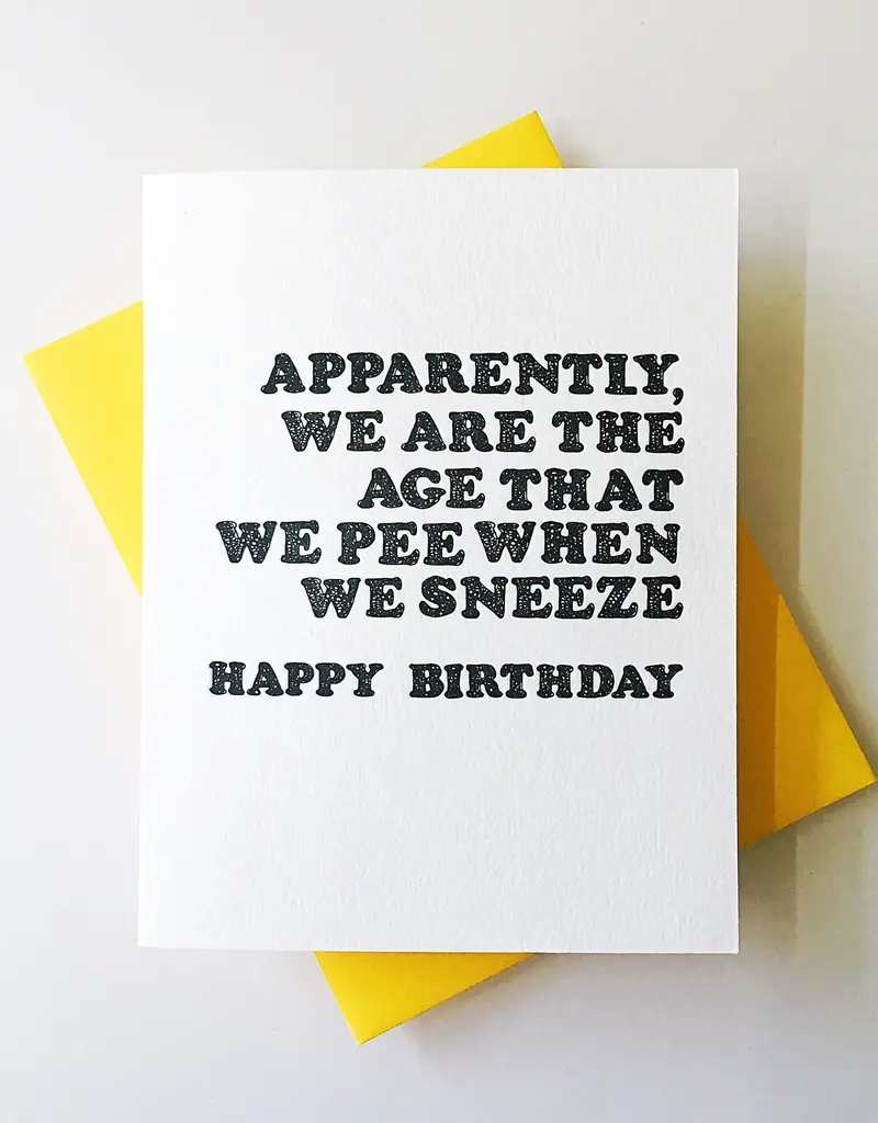 Richie Designs Pee Sneeze