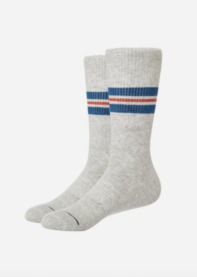 Katin Tres Stripe Sock Heather Gray