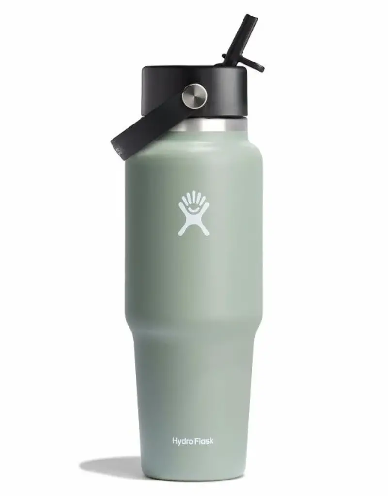 Hydroflask 32 oz Wide Flex Straw Travel Bottle Agave