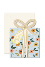 Ginger P. Designs Blue Floral Birthday