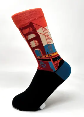 Local Notion Golden Gate Socks