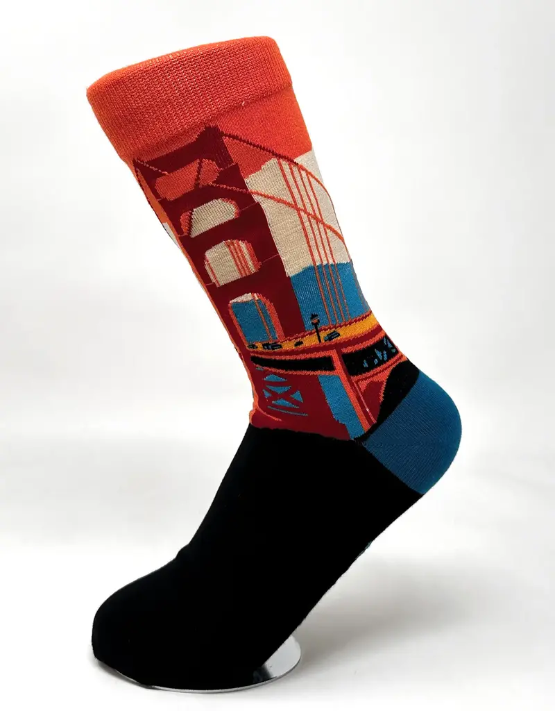 Local Notion Golden Gate Socks