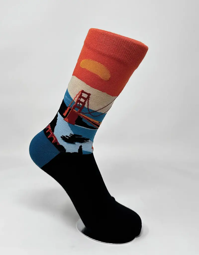 Local Notion Golden Gate Socks