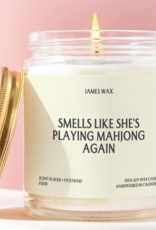 James Wax She's Playing Mahjong Candle