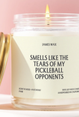 James Wax Pickleball Opponents' Tears Candle