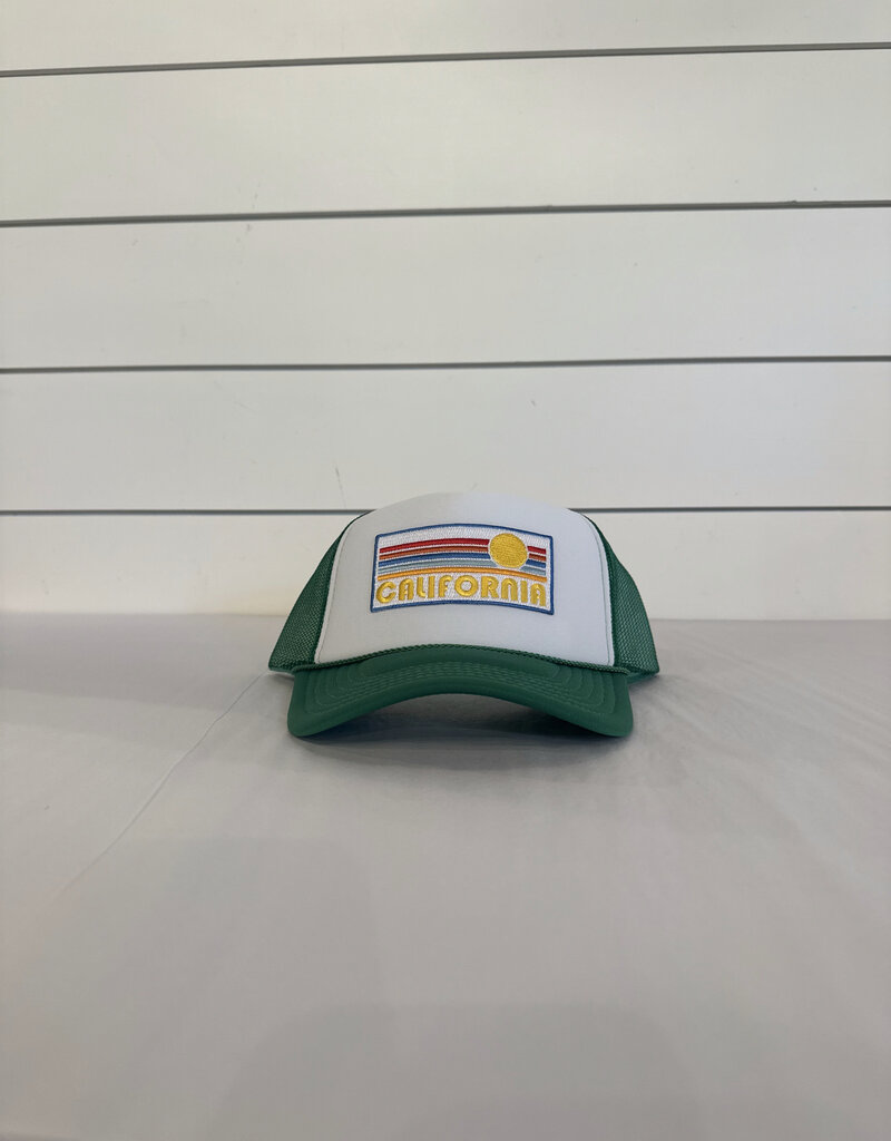 Hey Mountains California Trucker Hat