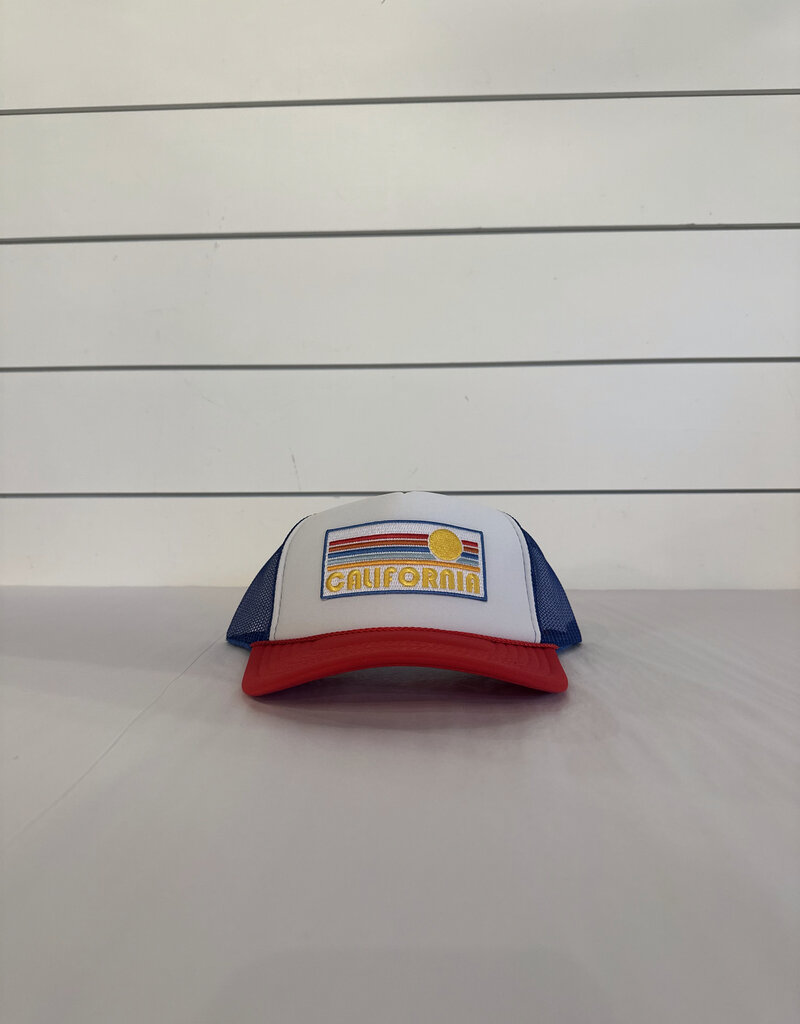 Hey Mountains California Trucker Hat