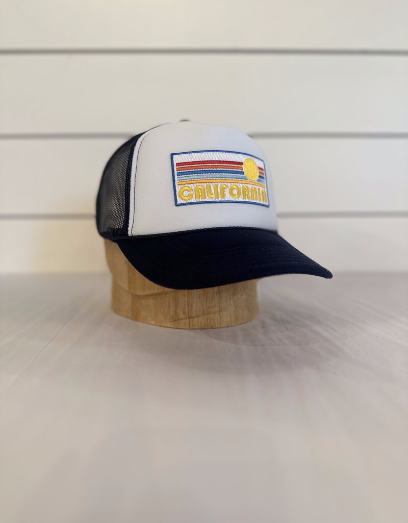 Hey Mountains California Trucker Hat