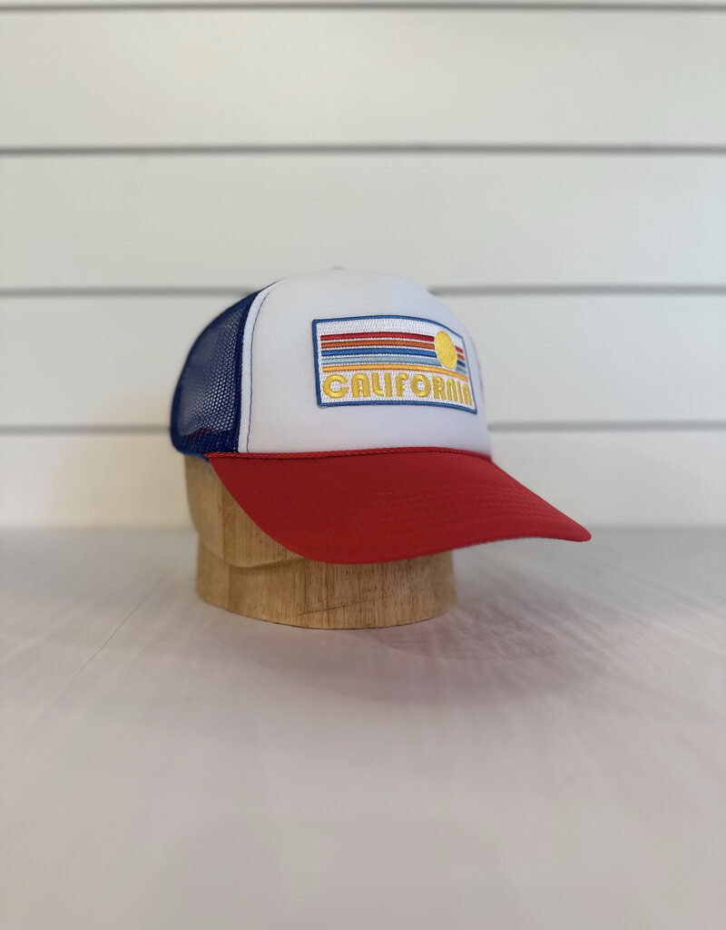 Hey Mountains California Trucker Hat